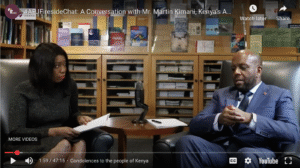 A Conversation with Mr. Martin Kimani, Kenyan Ambassador to the UN