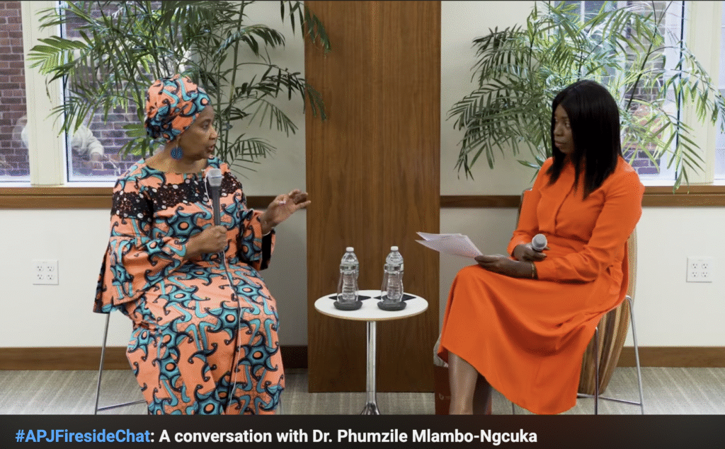 A conversation with Dr. Phumzile Mlambo-Ngcuka