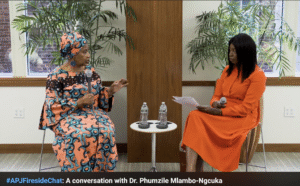 A conversation with Dr. Phumzile Mlambo-Ngcuka