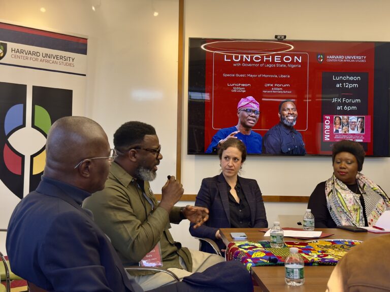 African City Leaders speak at Center for African Studies at Harvard