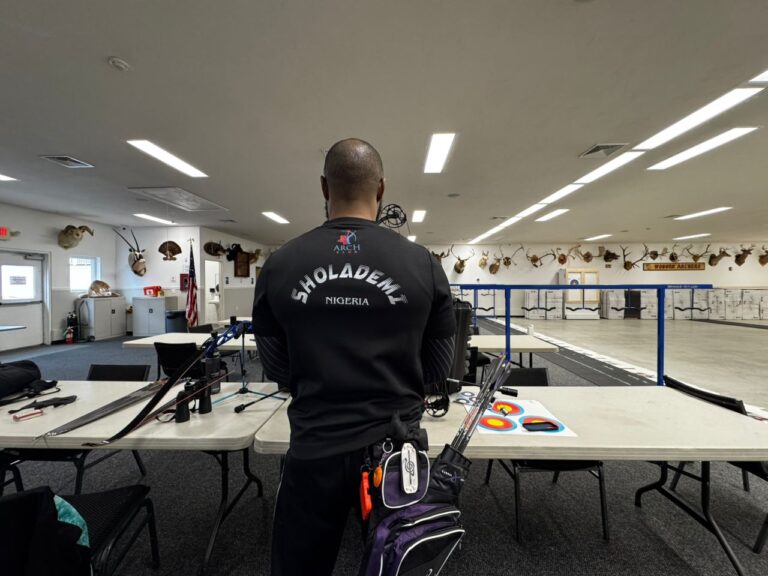 Dami Sholademi is a Nigerian archer